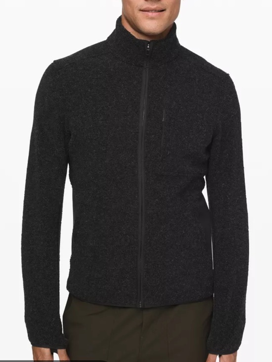 lululemon athletica Other - Lululemon Men’s tundra track jacket in wool size XL